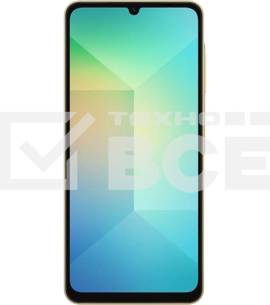 Смартфон Samsung Galaxy A06 SM-A065F 4/64Gb золотистый