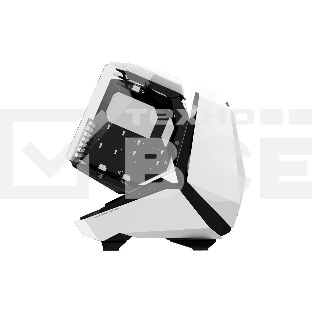 Корпус без блока питания JONSBO MOD-5, Full-Tower, TG, no fans, 2xUSB-A 3.0 + 1xUSB-C 3.2, ATX, mATX, mITX White