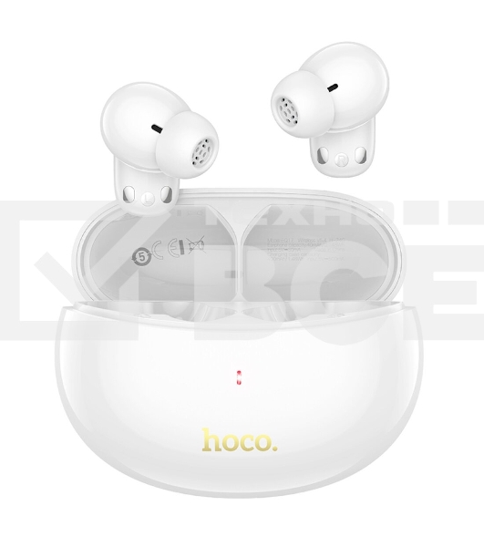 Наушники HOCO EQ17 беспроводные с док станцией Bluetooth 5.4 белый
