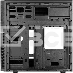 Компьютерный корпус Aerocool / Formula Cs-105, mATX, без БП, 187x361x355мм (ШxГxВ), USB 3.0 x1, USB 2.0 x1, металл 0,5мм, 120-мм вентилятор в комплекте, черный, фото2