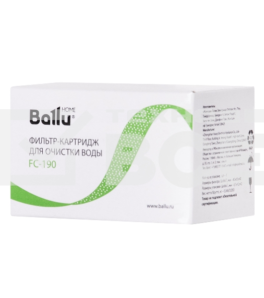 Фильтр-картридж для ультразвукового увлажнителя Ballu FC-190