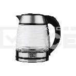 Чайник электрический Homestar HS-1046 1,5 л. стекло, пластик, черный, фото4