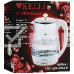Чайник электрический Kelli KL-1404 белый, фото2
