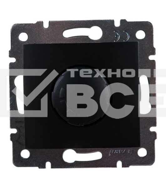 Механизм светорегулятора СП 800Вт KARINA черный бархат LEZARD 707-4288-115