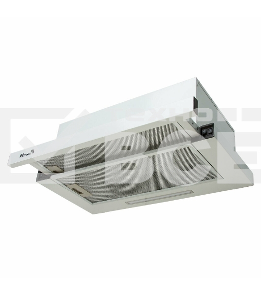 Вытяжка кухонная Eltronic телескопическая (77-15) белая