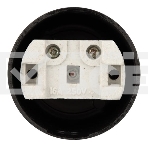 Розетка штепсельная Rexant карболитовая, открытой установки, б/з 16 А, черный, фото8