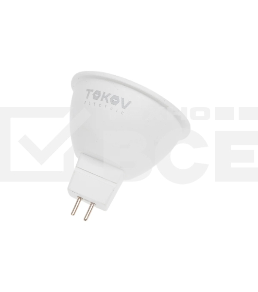 Лампа светодиодная TOKOV ELECTRIC 10Вт Soffit 6500К GU5.3 176-264В