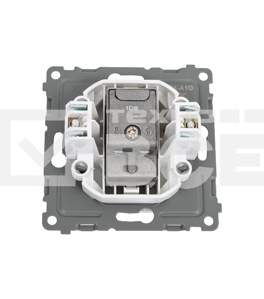 Розетка TV TOKOV ELECTRIC оконечная СП Pixel 1DB механизм бежевый