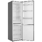 Холодильник Candy CFN6200SD серебристый двухкамерный 243/91л морозилка снизу, No Frost, фото2