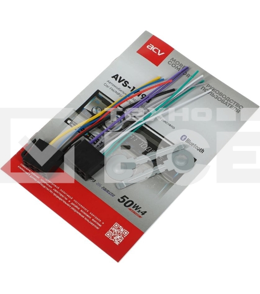 Автомагнитола ACV AVS-1719B 1DIN 4x45Вт