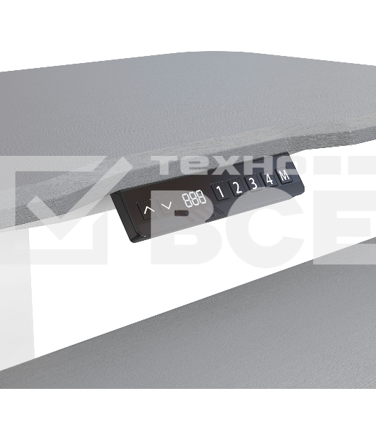 Стол для ноутбука Cactus VM-FDE103 столешница МДФ серый 91.5x56x123см (CS-FDE103WGY)