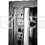 Шкаф серверный ПРОФ напольный 48U (600x1200) дверь перфор., задние двойные, фото3
