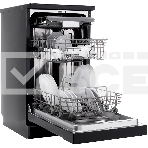 Посудомоечная машина DeLonghi DDWS09S Erea, черный, 45 см, фото9