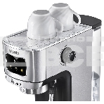 Кофеварка рожковая Evelux ECM 1009 Aroma нержавеющая сталь, исп. кофе - молотый, 1.2 л, 1350 Вт, 20 бар, фото9