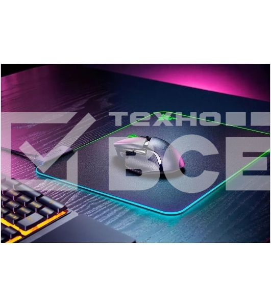 Мышь беспроводная Razer Basilisk V3 Hyperspeed черный, 18000 dpi, радиоканал, Bluetooth, USB, кнопки - 7