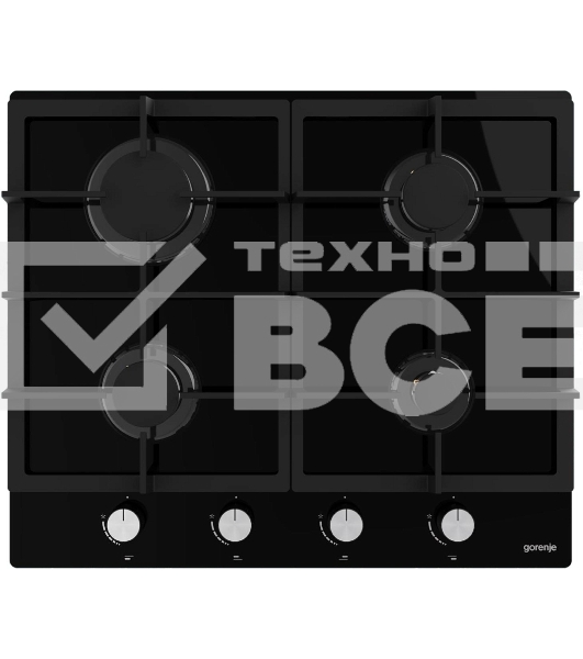 Газовая варочная панель Gorenje Essential GT641AKB черный