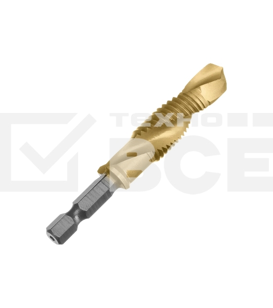 Набор сверл-метчиков Denzel М4-М12, Р6М5