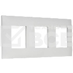 Рамка 3-ая SK-F03W IEK SKANDY Арктический белый, фото3
