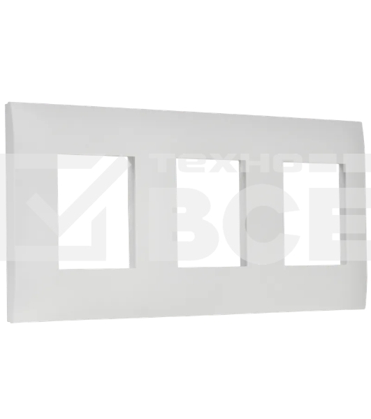 Рамка 3-ая SK-F03W IEK SKANDY Арктический белый