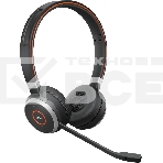 Наушники с микрофоном Jabra Link380a MS Stereo Stand черный накладные BT/Radio оголовье (6599-833-399), фото2