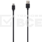 Кабель Buro BU-USB-AC-1M USB A (m)-USB Type-C (m) 1м черный, фото3