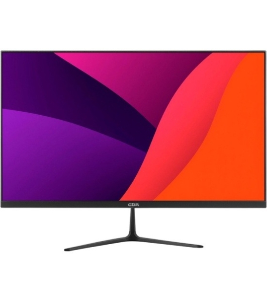 Монитор 23.8' CBR MF-2403 VA 1920x1080, 75 Гц, 5 мс, 16:9, 250 кд/м², HDMI, DP, VGA, 3.5 мм, FreeSync, динамики (2x3 Вт), черный