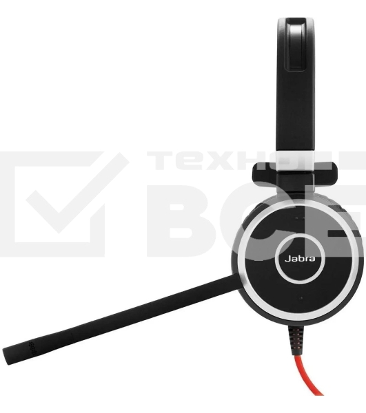 Гарнитура Jabra Evolve 40 MS чёрный, проводная