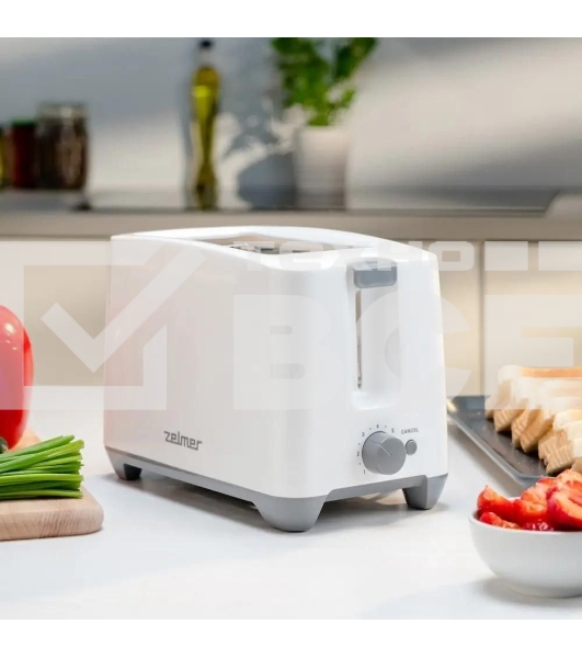 Тостер Zelmer ZTS7386 белый