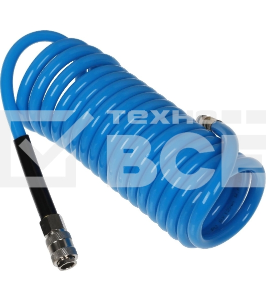 Шланг FUBAG спиральный с фитингами рапид полиуретан 15 бар 8x12мм 5м 170304