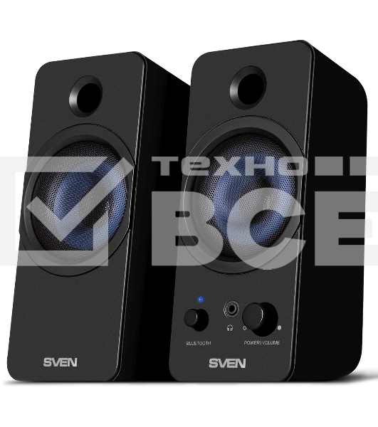 Акустическая система SVEN АС 431, черный (6 Вт, питание USB, Bluetooth)