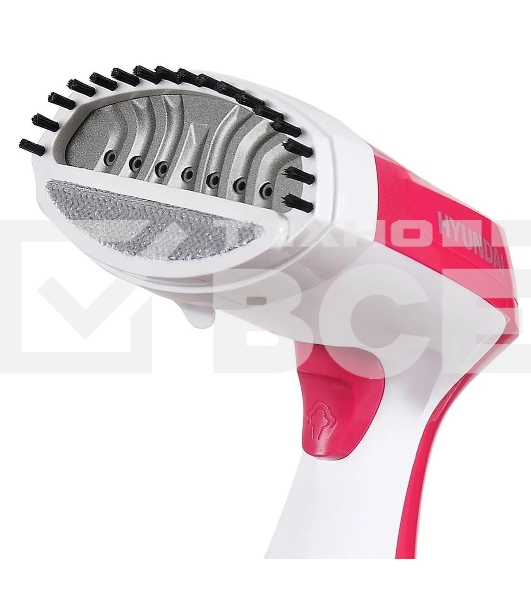 Отпариватель Hyundai H-HS02123 белый/вишневый, 1650 Вт, 28 г/мин, 300 мл