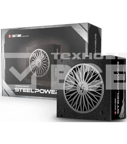 Блок питания Chieftec SteelPower BDK-650FC, 650Вт, 80 PLUS Bronze, 120мм, модульный, черный