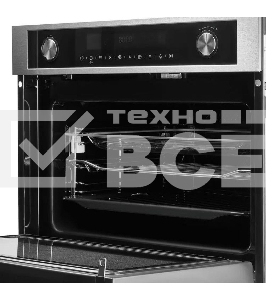 Компактный духовой шкаф с функцией СВЧ Maunfeld MCMO5015MFS