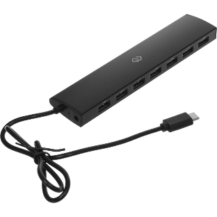 USB-концентратор Digma HUB-7U2.0-UC-B, USB-C, USB 2.0 7 портов, USB