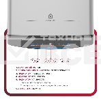 Водонагреватель Ariston Velis Lux Inox PW ABSE WIFI 50 2.5кВт 50л электрический настенный/серый, фото7