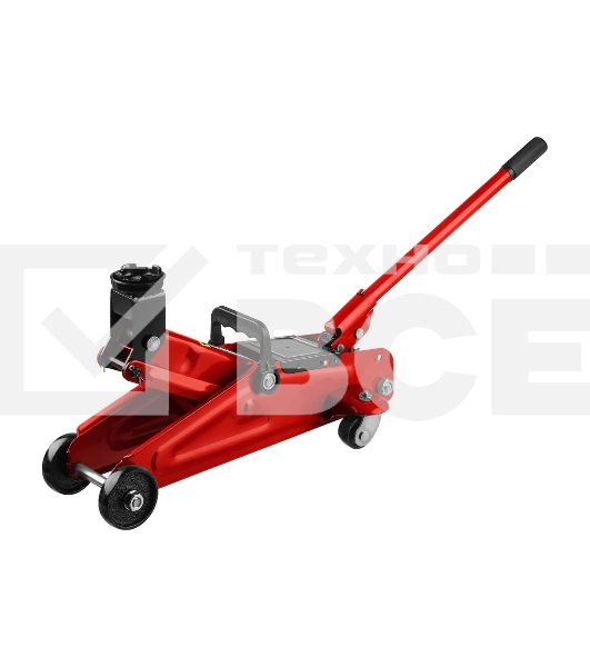 Домкрат STAYER 43152-2 RED FORCE гидравлический подкатной, 2т, 125-320мм