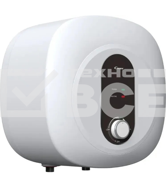 Водонагреватель Candy CS10V-EM1(R) 2кВт 10л электрический над раковиной/белый
