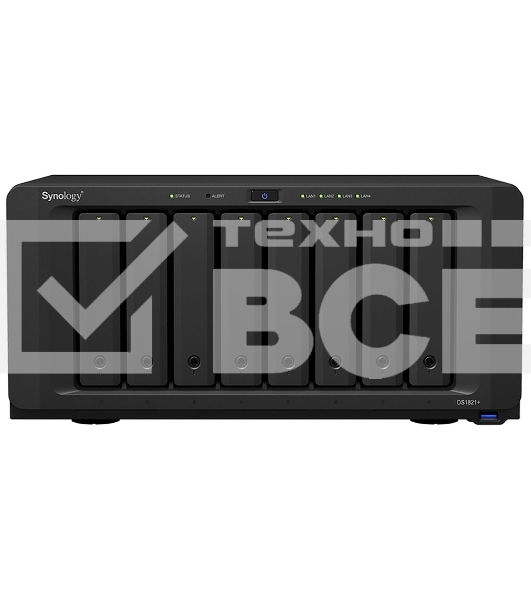 СХД настольное исполнение 8BAY NO HDD USB3 SYNOLOGY DS1821+