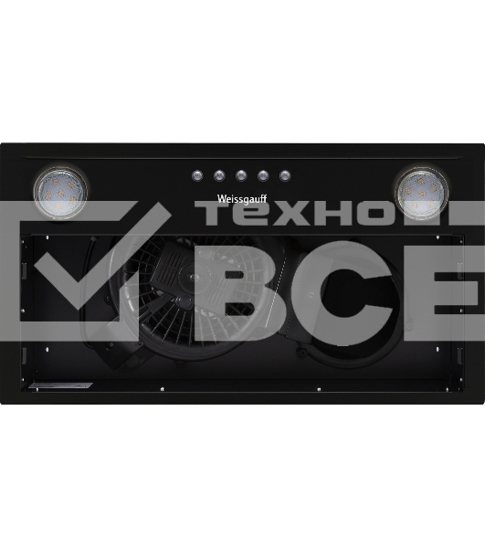 Вытяжка Weissgauff Alpha 50 PB BL