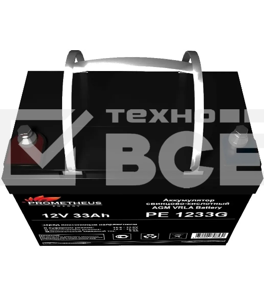 Батарея для ИБП Prometheus Energy РЕ 1233G 12В 33Ач