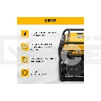 Электрогенератор бензиновый Denzel PS-33E, 3.3 кВт, 85 дБ, 48.5 кг, фото7