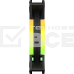 Вентилятор для корпуса GMNG GG-CF120ARGB2-PWMBK черный, 120 мм, 1500 об/мин, 26 дБ, 4 pin, фото4