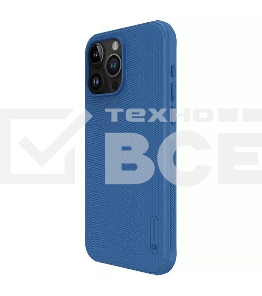 Чехол Super Frosted Shield Pro, синий, (AP IP15 Pro Max)