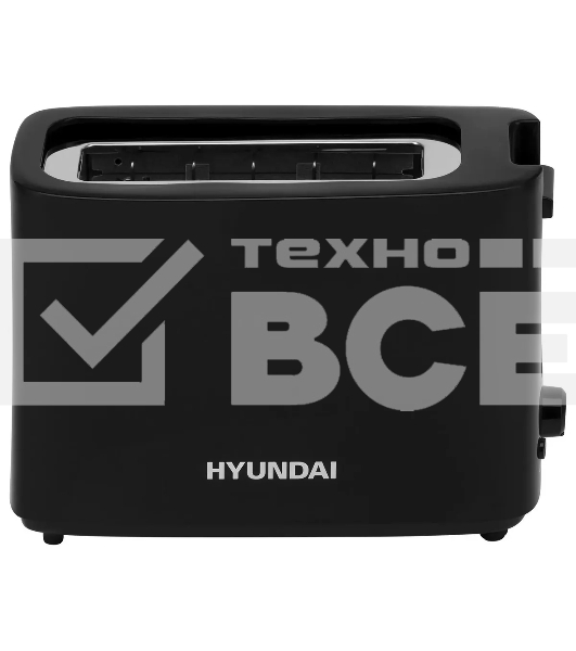 Тостер Hyundai HYT-8007 500Вт черный