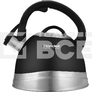 Чайник металлический Rondell Walzer RDS-1827 2.7л. черный