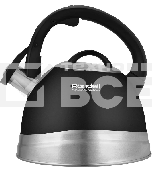 Чайник металлический Rondell Walzer RDS-1827 2.7л. черный