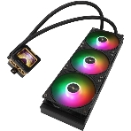 Система жидкостного охлаждения Thermalright Frozen Warframe 360 ARGB Soc-AM5/AM4/1200/1700/1851 черный 4-pin 29.8dB Al LCD Ret (F-WFRAME-360-BL-ARGB), фото8