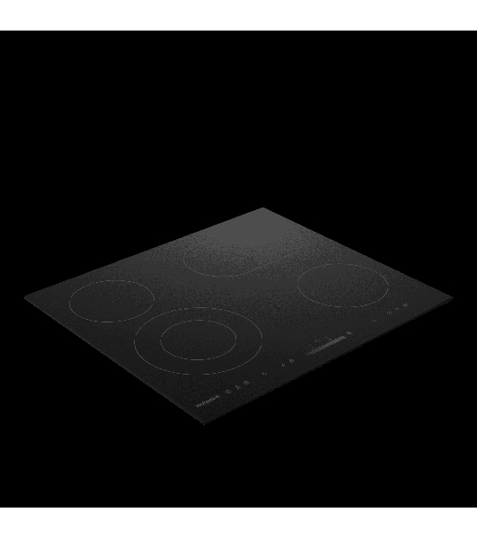 Электрическая варочная поверхность Hotpoint HR 6T5 B S, независимая, черный