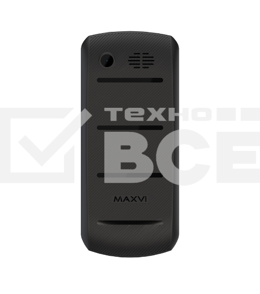 Мобильный телефон Maxvi P33 черный