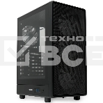 Компьютерный корпус HSPD M510, Mesh Mid Tower, черный, TG, 0.5 SPCC, 4x120мм ARGB ATX, mATX, mITX 180/280/160мм 1x2.5', 1x3.5', 7xPCI 2xUSB-A 3.0 517x277x418мм, фото9